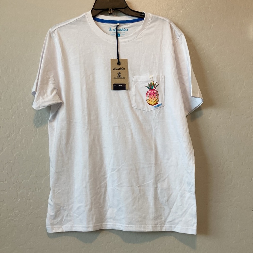 CHUBBIES THE FAVORITE ORNAMENT POCKET T-SHIRT | L